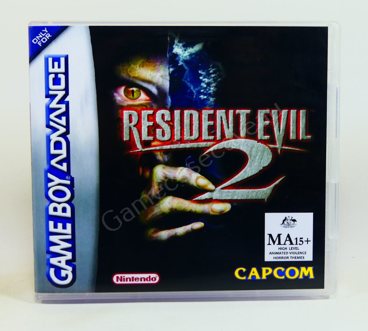 Resident Evil 2 - GBA Replacement Case