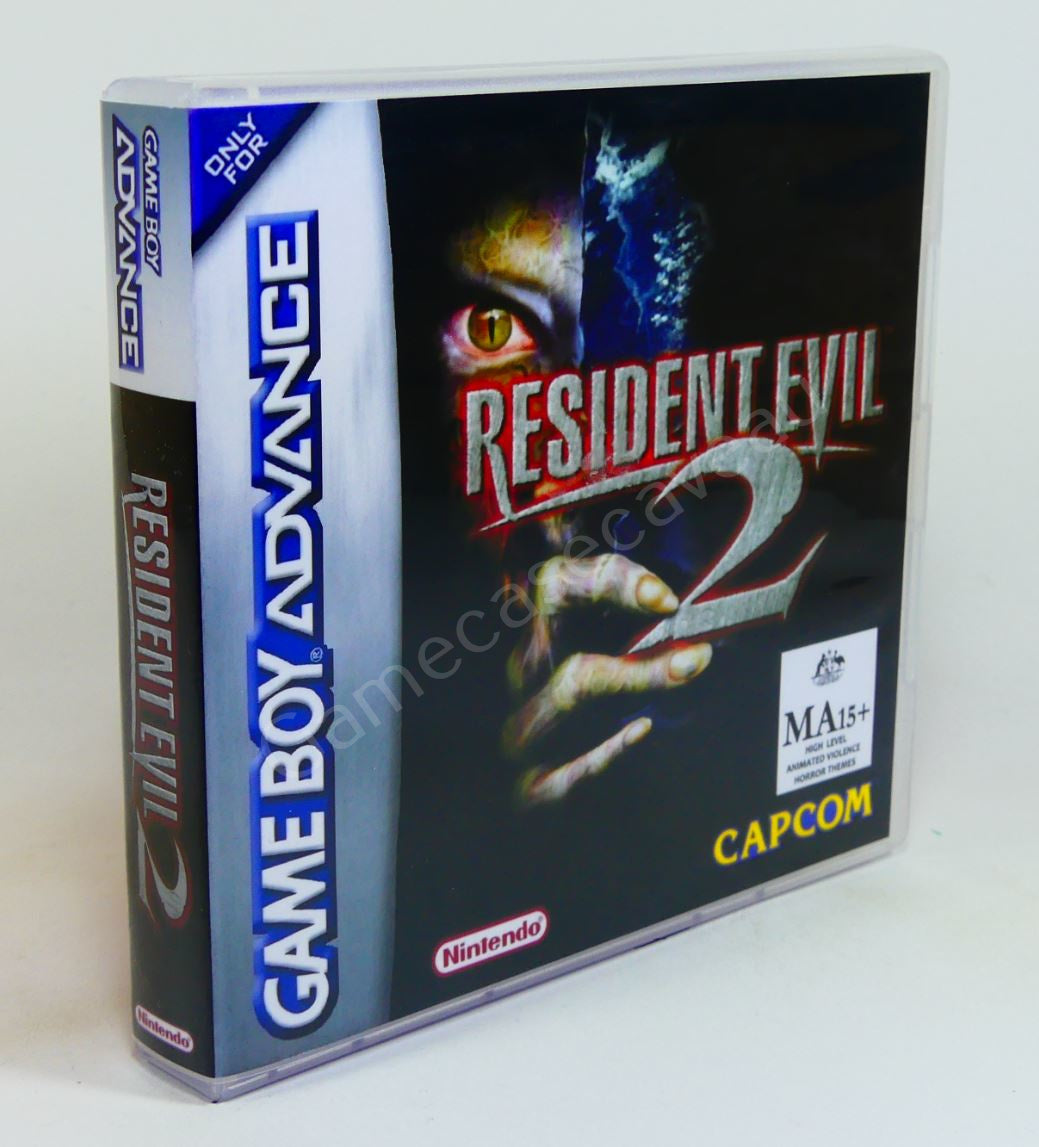 Resident Evil 2 - GBA Replacement Case