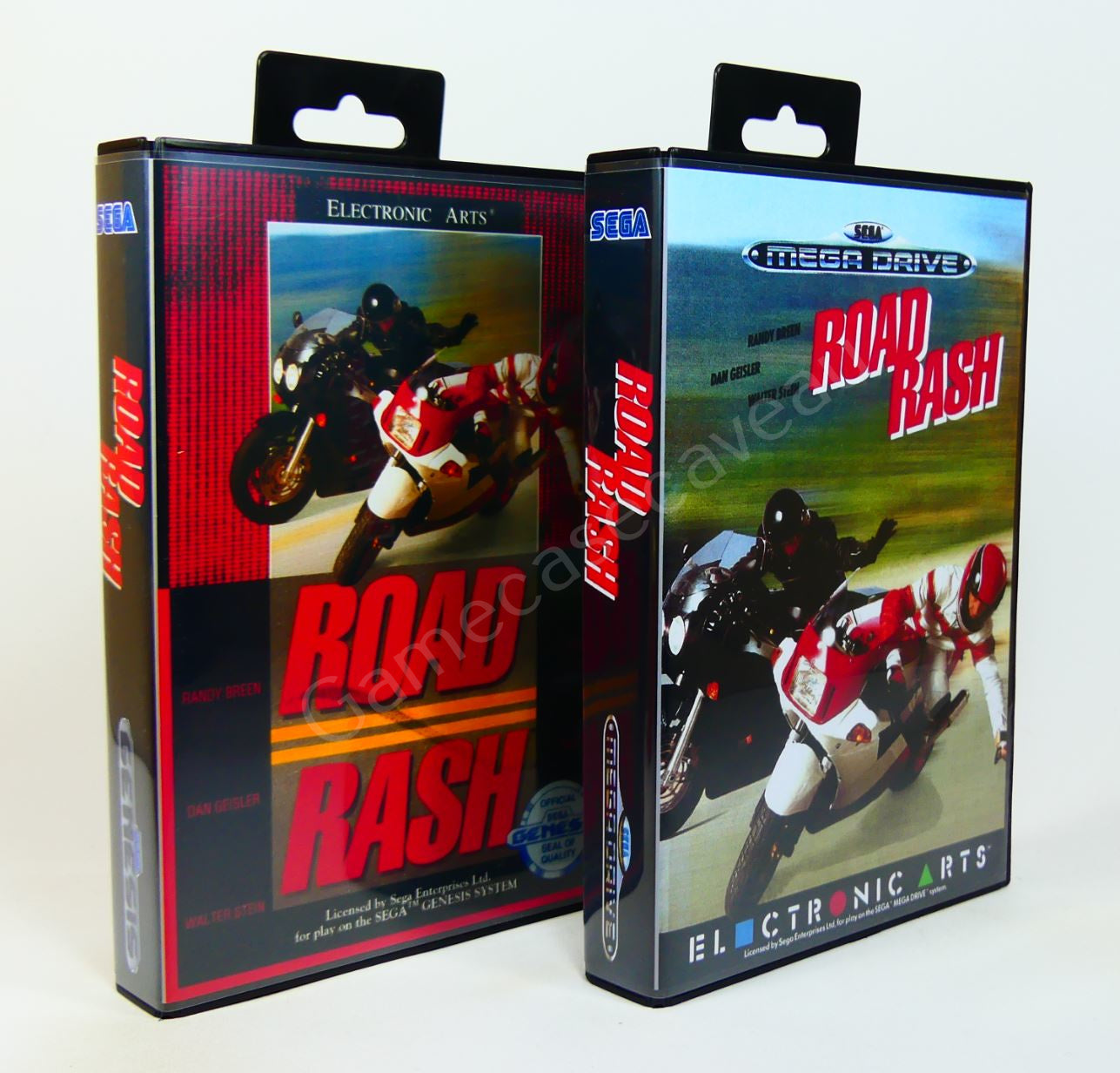 Road Rash - SMD Replacement Case – GameCaseCaveAU