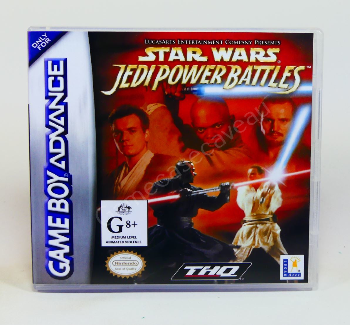 Star Wars Jedi Power Battles - GBA Replacement Case