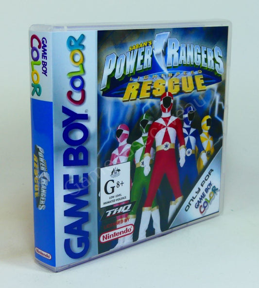 Saban's Power Rangers Light Speed Rescue - GBC Replacement Case