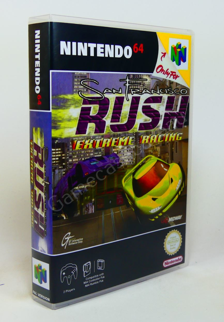 San Francisco Rush Extreme Racing - N64 Replacement Case