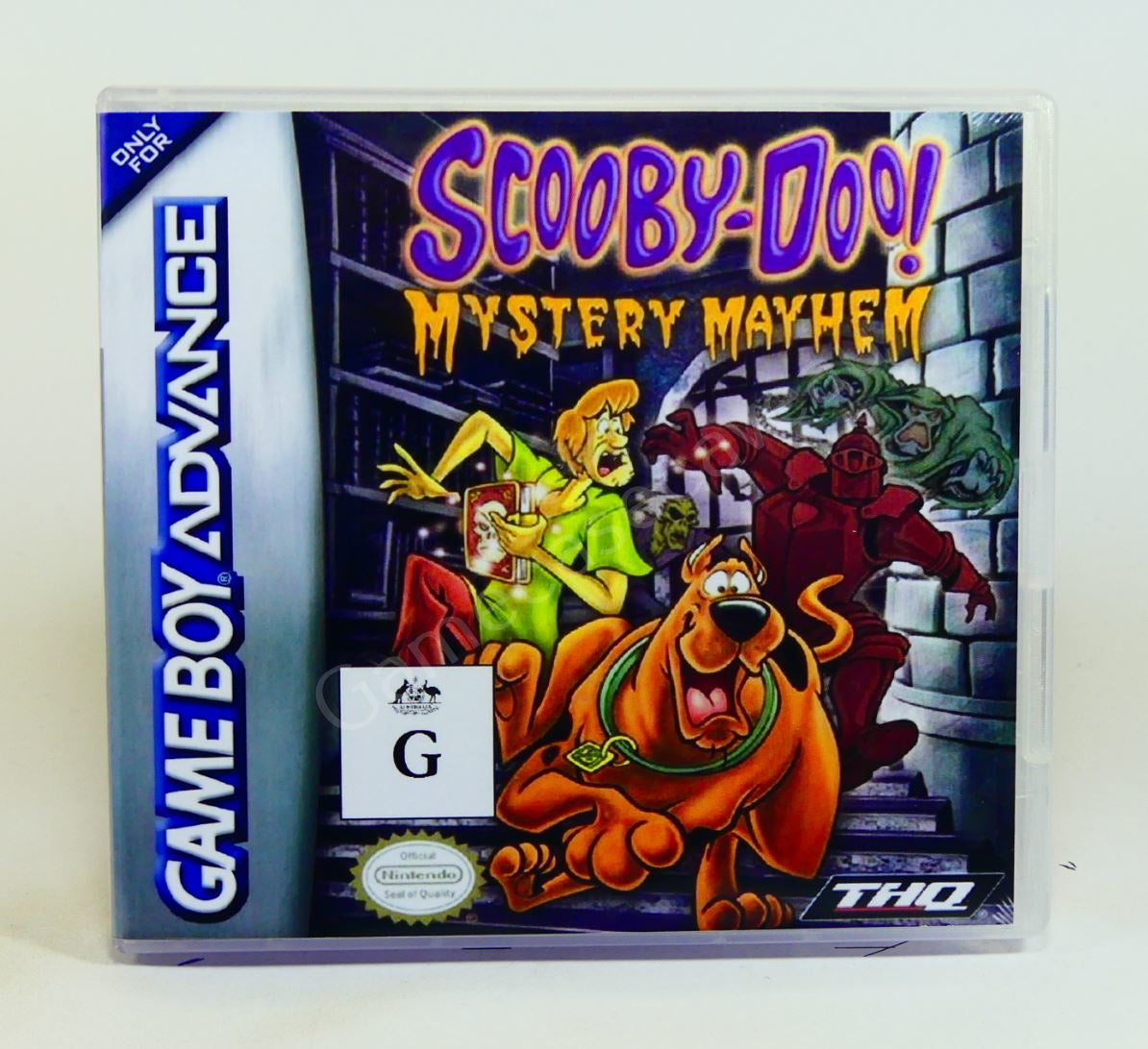 Scooby Doo Mystery Mayhem - GBA Replacement Case