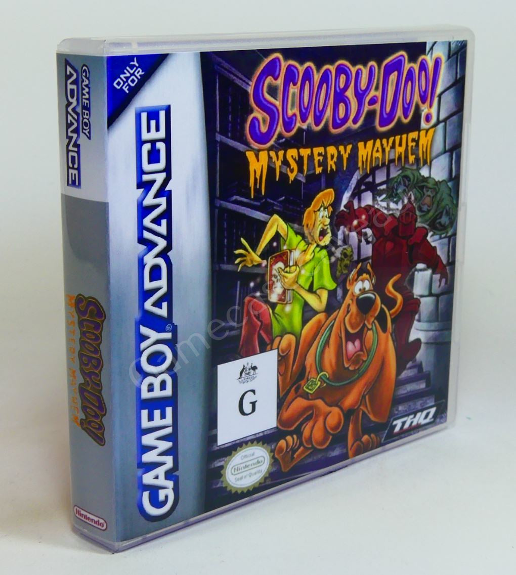 Scooby Doo Mystery Mayhem - GBA Replacement Case