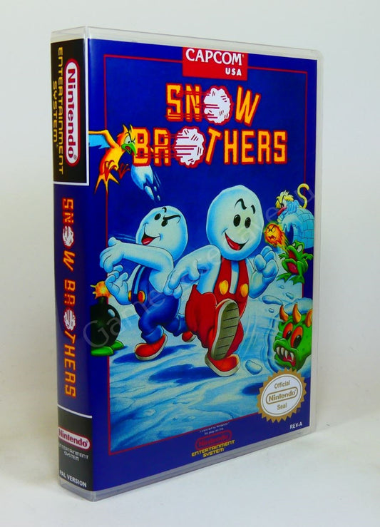 Snow Brothers - NES Replacement Case