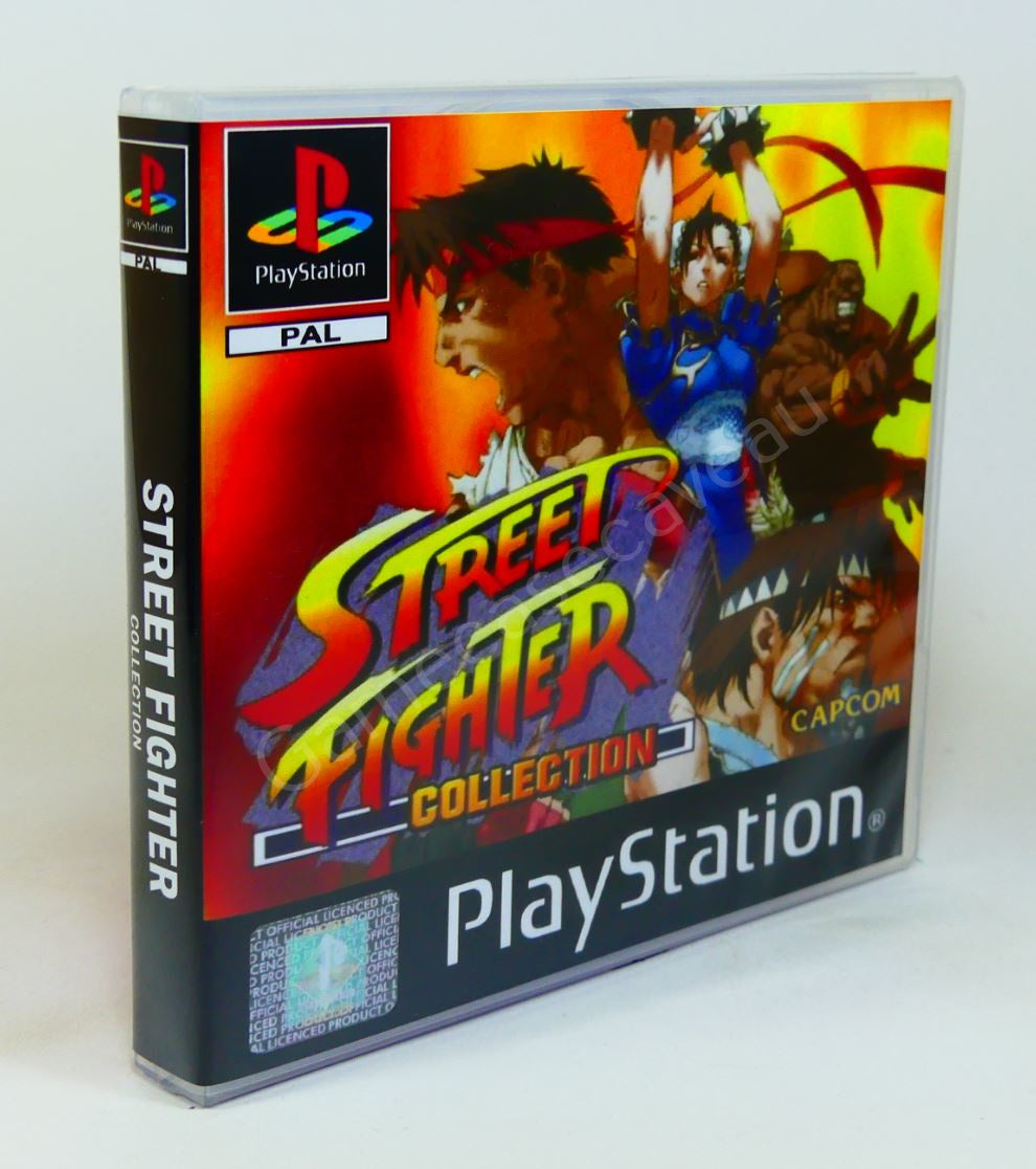 Street Fighter Collection - PS1 Replacement Case