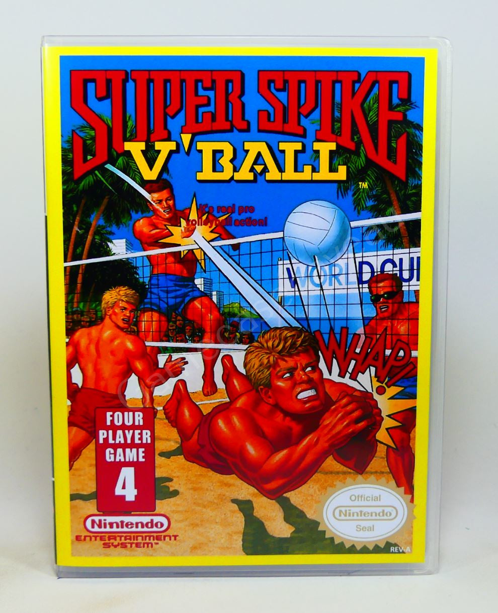 Super Spike V'Ball - NES Replacement Case