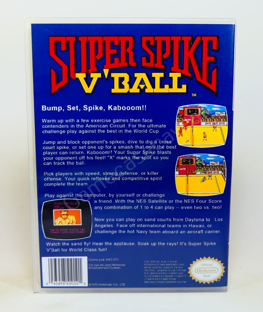 Super Spike V'Ball - NES Replacement Case