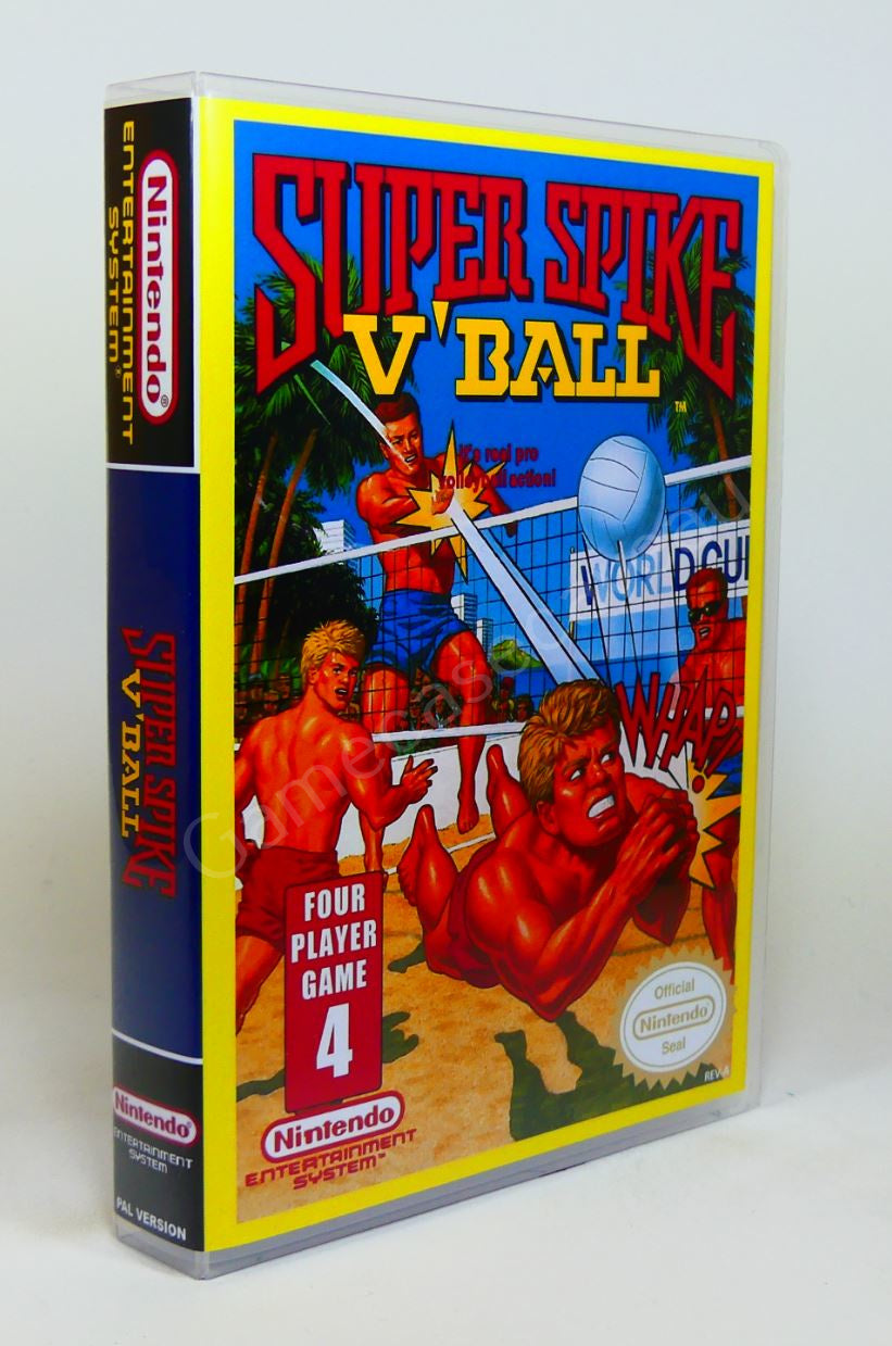 Super Spike V'Ball - NES Replacement Case