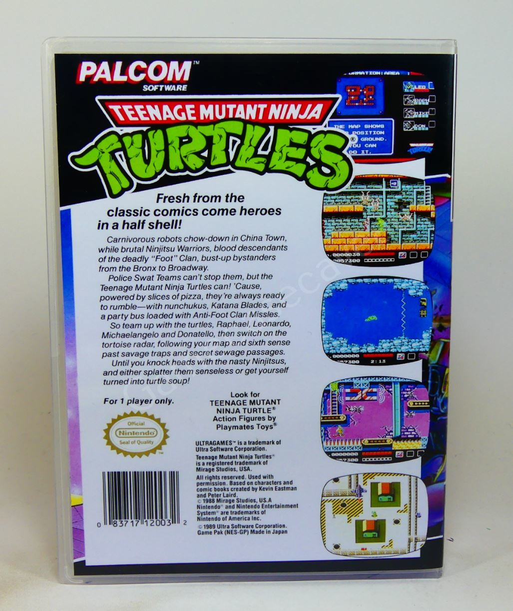 TMNT Palcom - NES Replacement Case