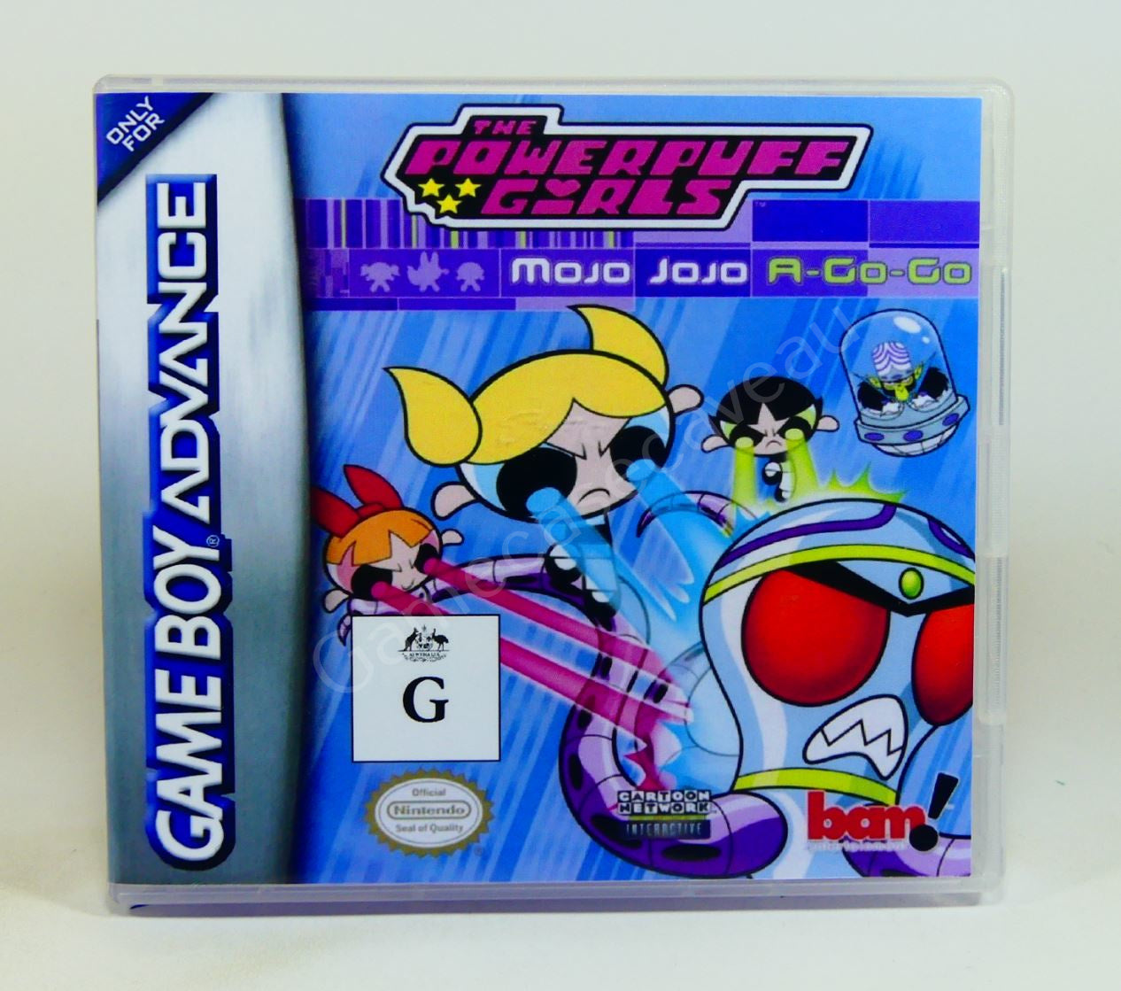 The Powerpuff Girls Mojo Jojo A-Go-Go - GBA Replacement Case