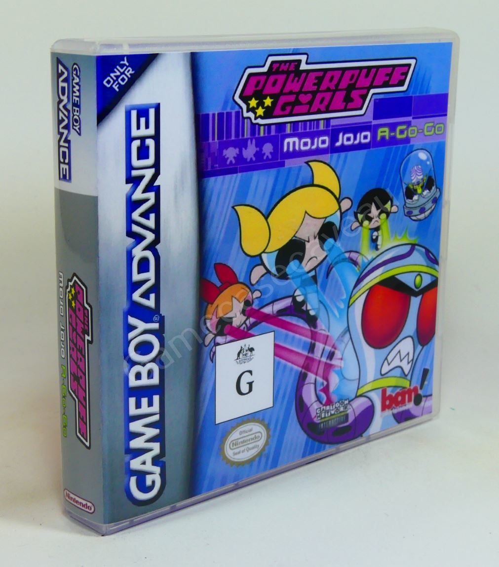 The Powerpuff Girls Mojo Jojo A-Go-Go - GBA Replacement Case