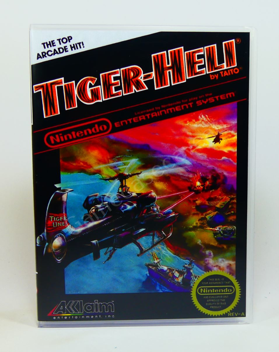 Tiger-Heli - NES Replacement Case