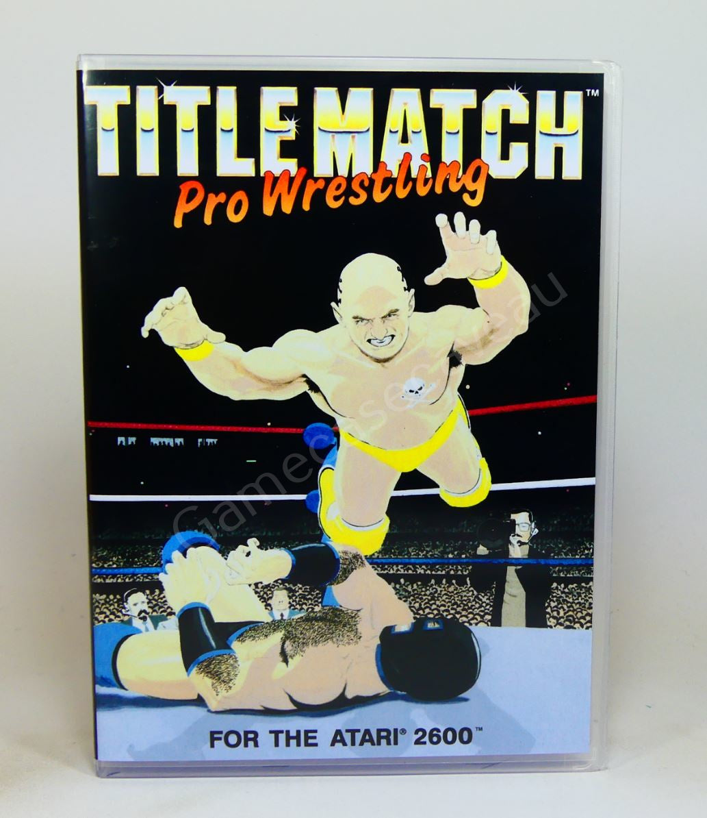 Title Match Pro Wrestling - 2600 Replacement Case