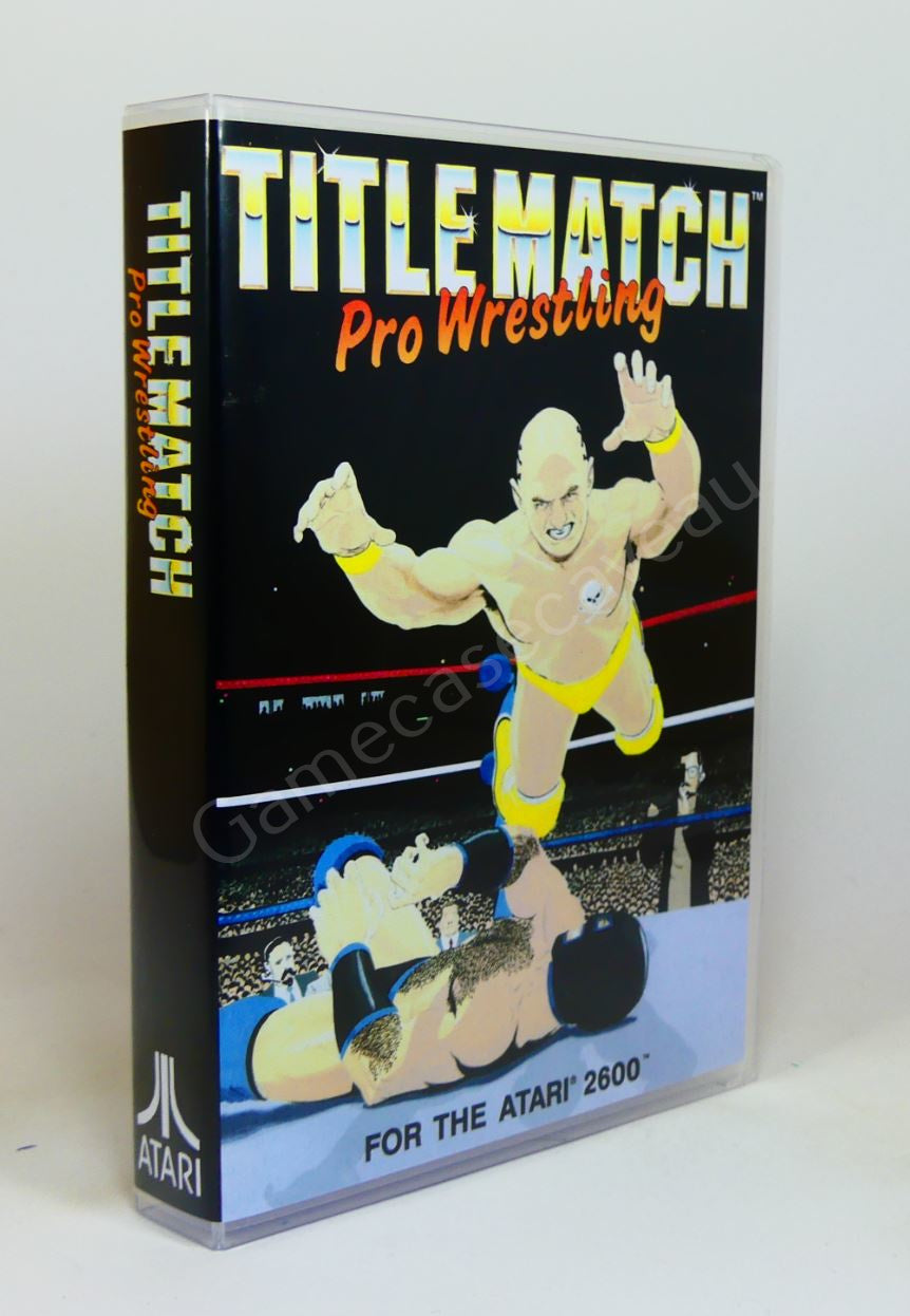 Title Match Pro Wrestling - 2600 Replacement Case