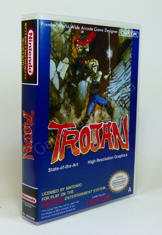 Trojan - NES Replacement Case