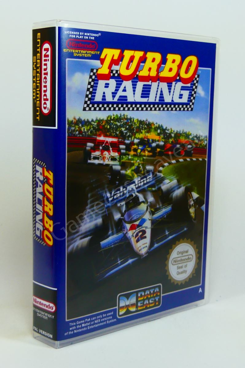 Turbo Racing - NES Replacement Case