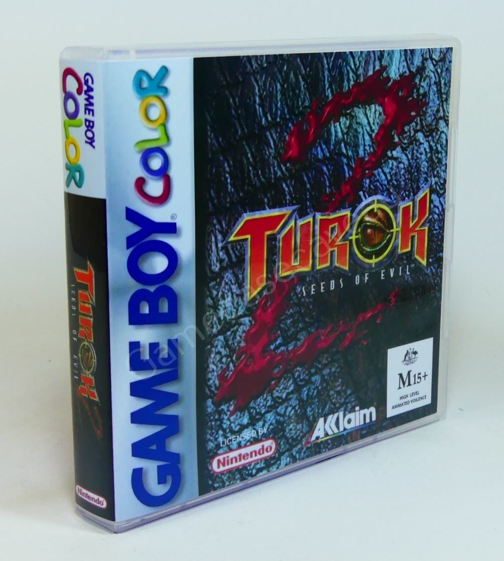 Turok 2 - GBC Replacement Case