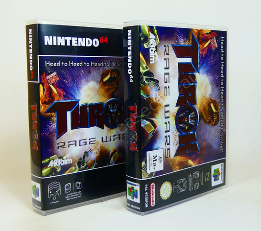 Turok Rage Wars - N64 Replacement Case