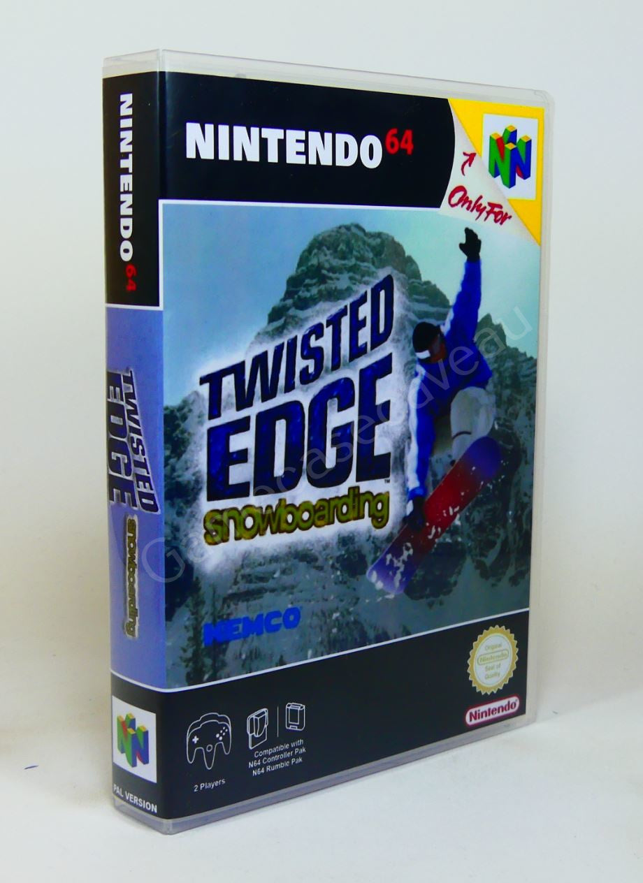 Twisted Edge Snowboarding - N64 Replacement Case