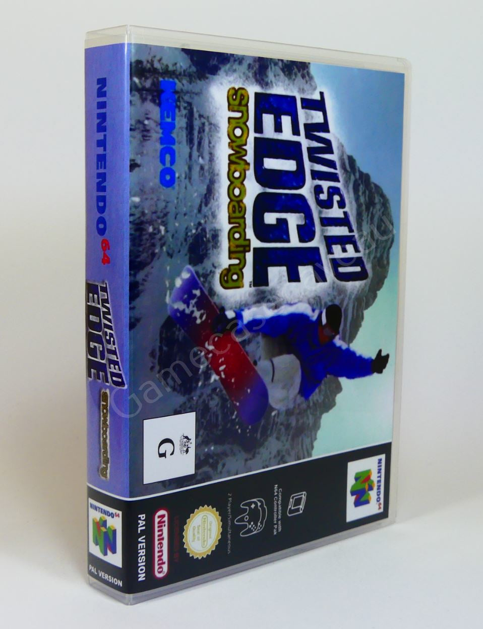 Twisted Edge Snowboarding - N64 Replacement Case