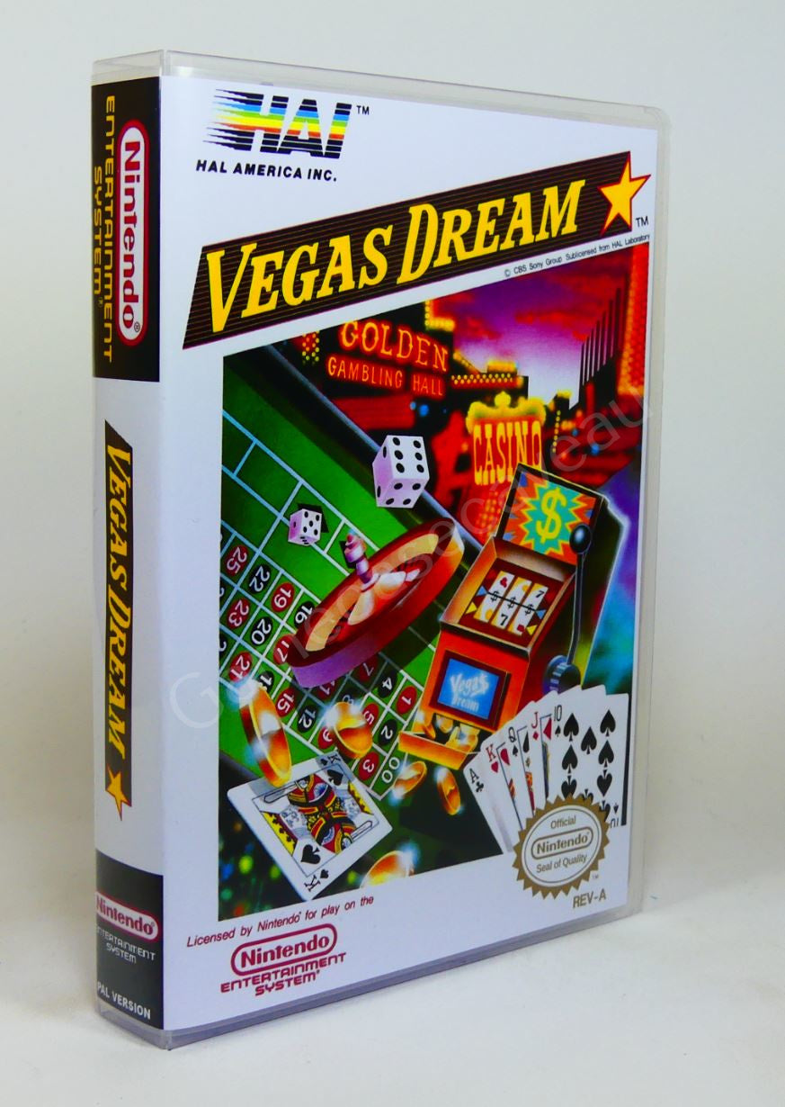 Vegas Dream - NES Replacement Case