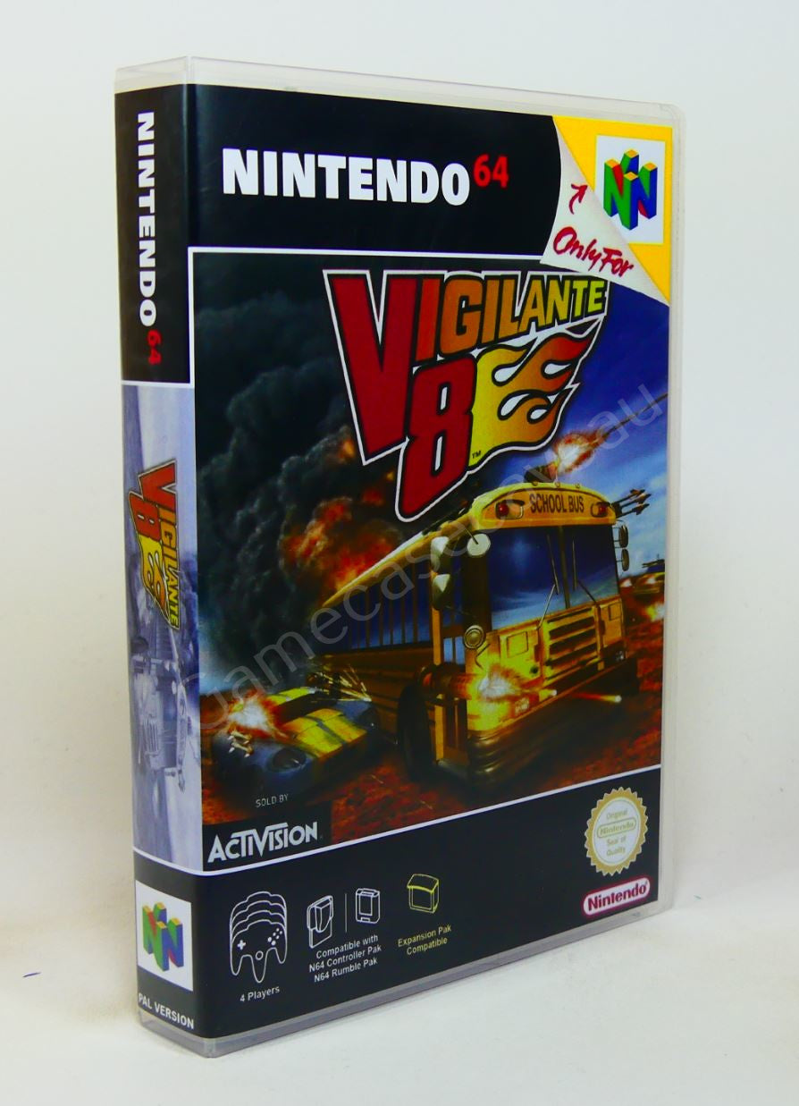 Vigilante 8 - N64 Replacement Case