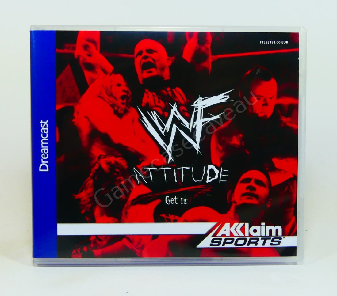 WWF Attitude - DC Replacement Case