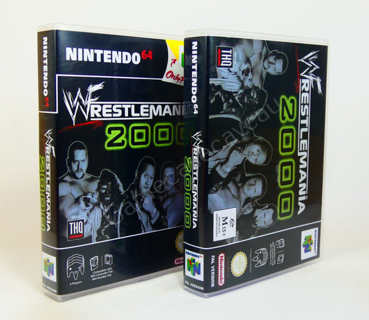 WWF Wrestlemania 2000 - N64 Replacement Case