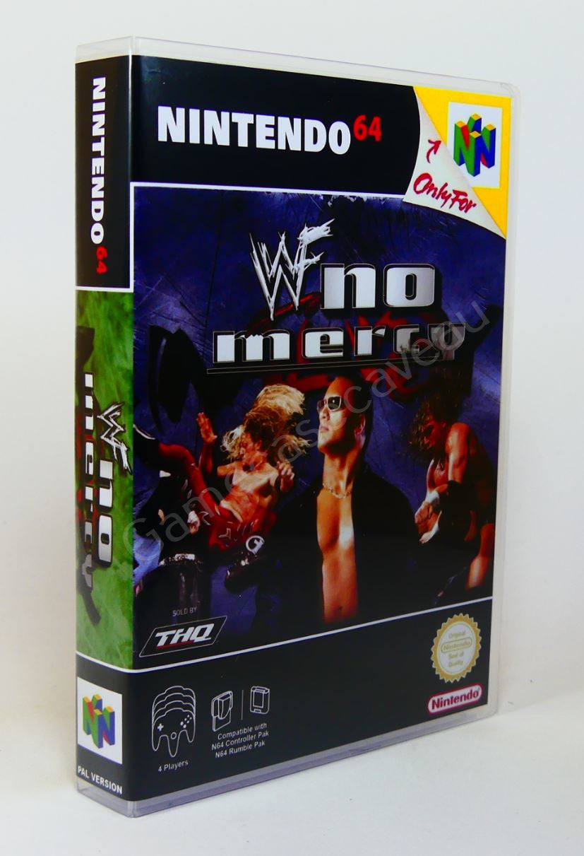 WWF No Mercy - N64 Replacement Case