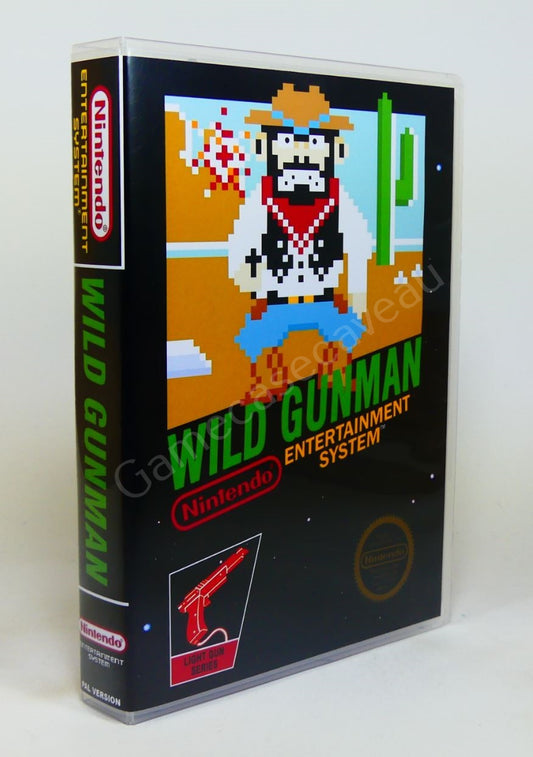 Wild Gunman - NES Replacement Case