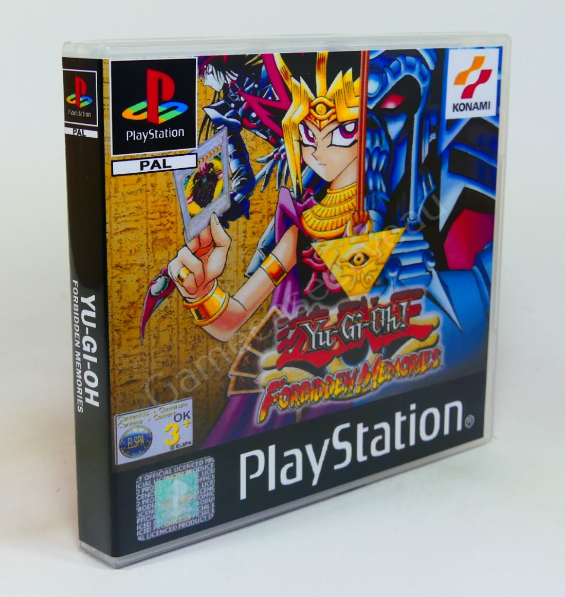 Yu-Gi-Oh Forbidden Memories - PS1 Replacement Case