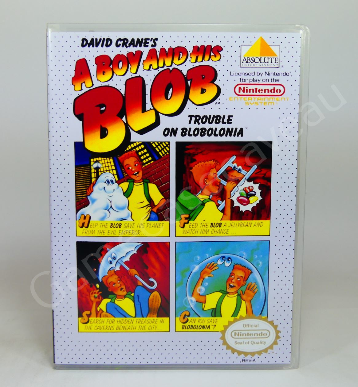 A Boy and His Blob - NES Replacement Case