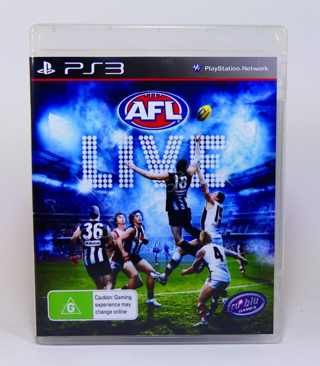 AFL Live - PS3 Replacement Case