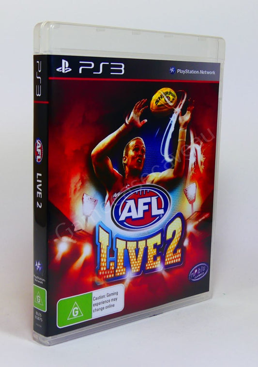 AFL Live 2 - PS3 Replacement Case