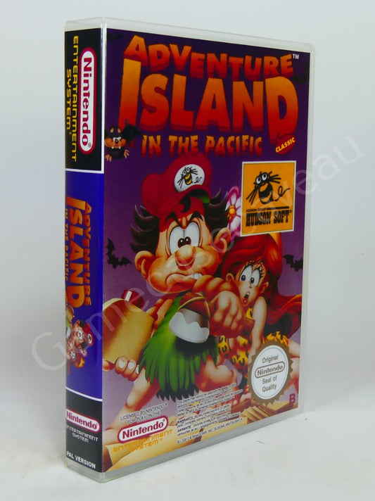 Adventure Island - NES Replacement Case