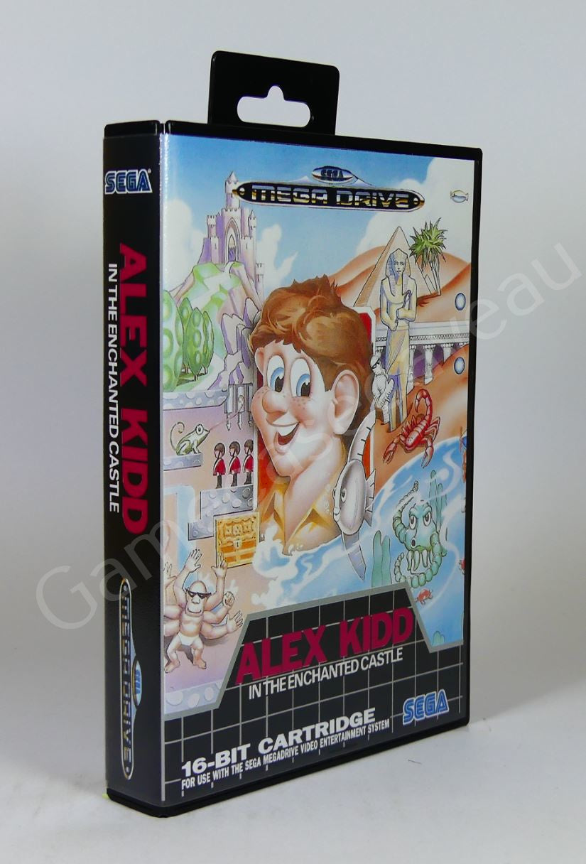 Alex Kidd in the Enchanted Castle - SMD Replacement Case