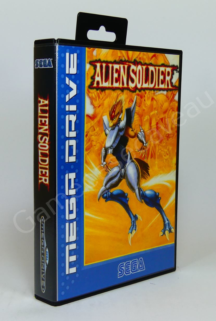Alien Soldier - SMD Replacement Case