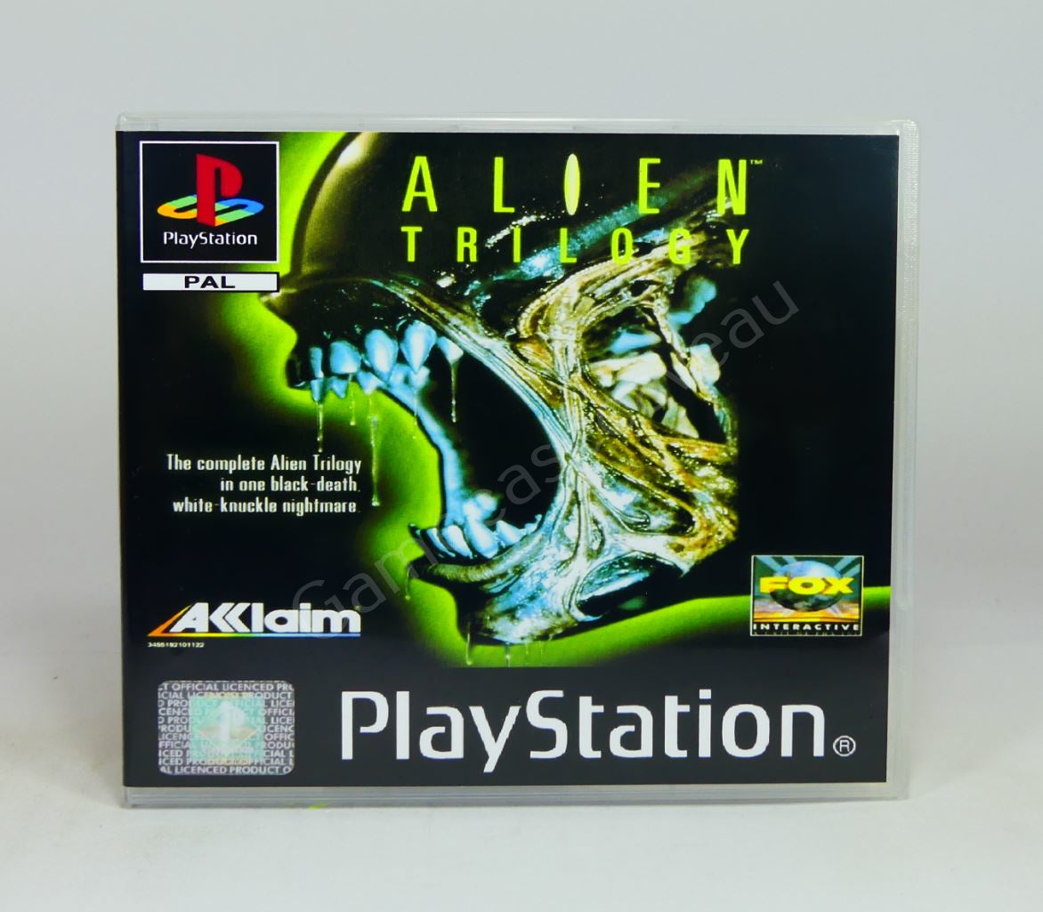Alien Trilogy - PS1 Replacement Case