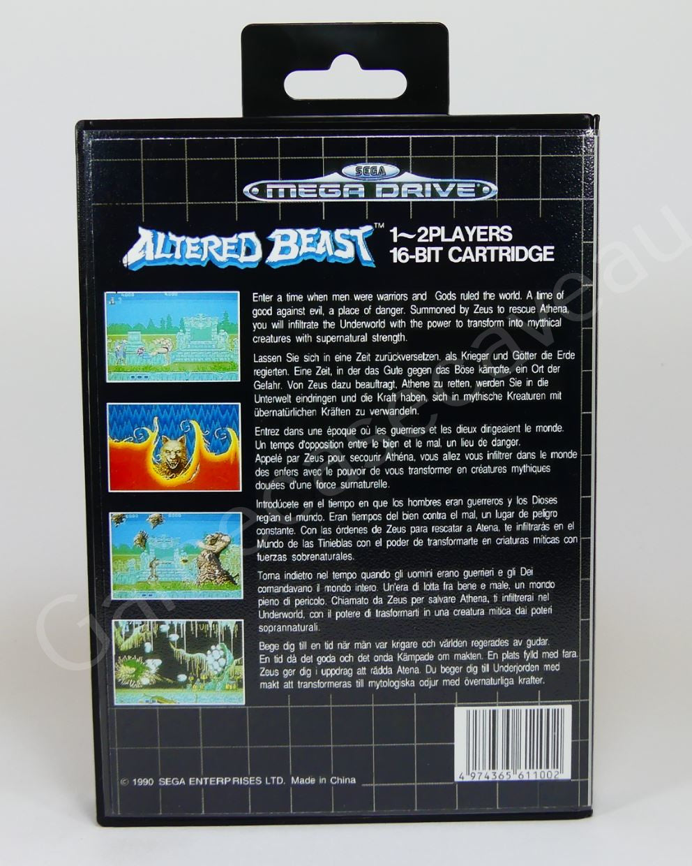 Altered Beast - SMD Replacement Case