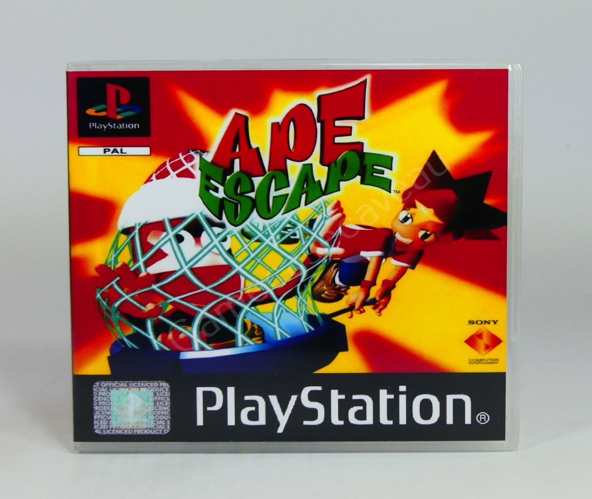 Ape Escape - PS1 Replacement Case
