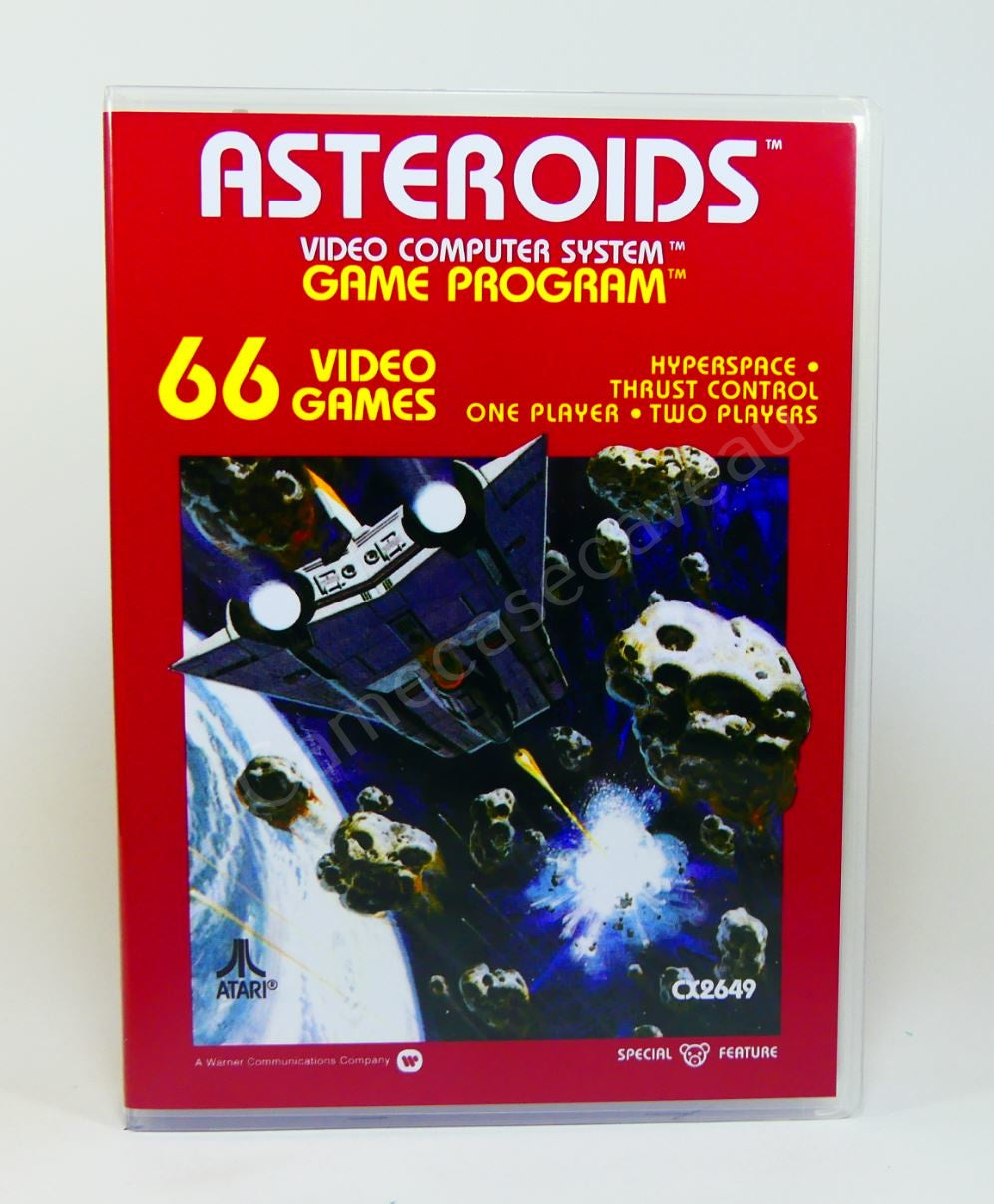 Asteroids - 2600 Replacement Case