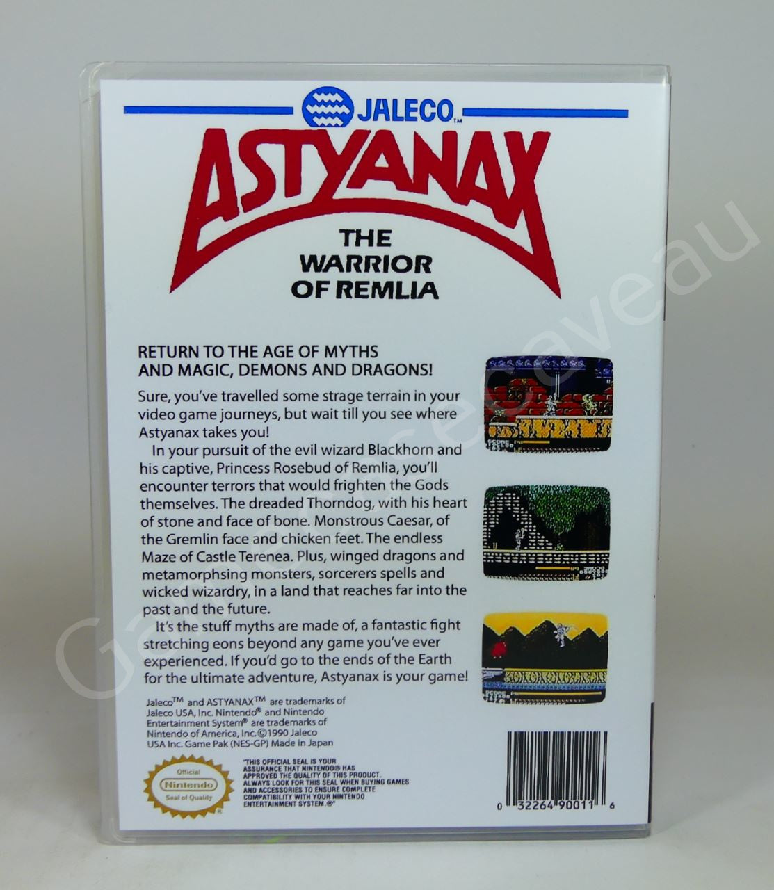 Astynax - NES Replacement Case