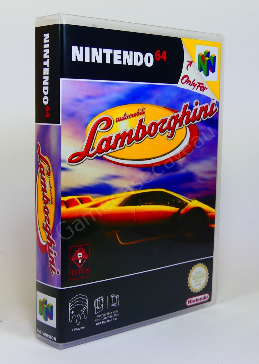 Automobili Lamborghini - N64 Replacement Case – GameCaseCaveAU