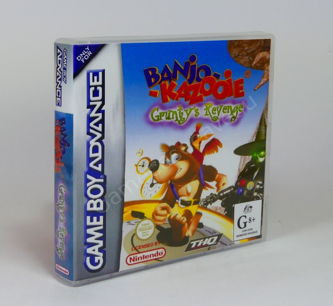 Banjo Kazooie Grunty's Revenge - GBA Replacement Case