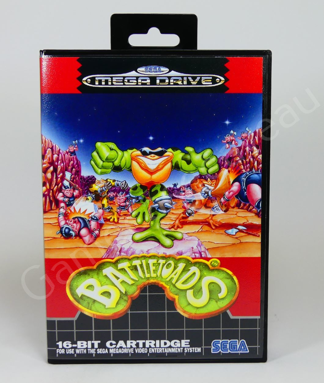 Battletoads - SMD Replacement Case