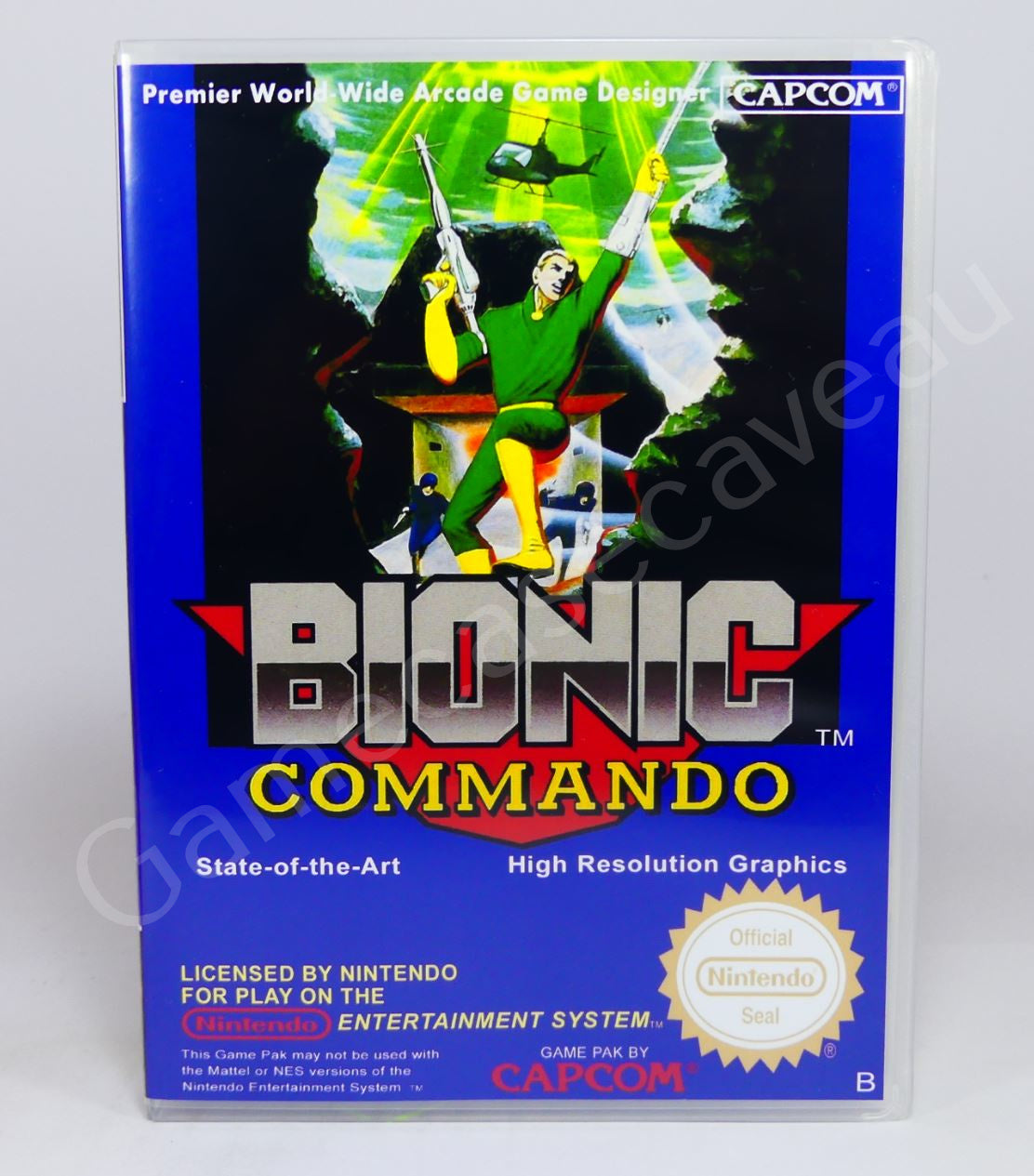 Bionic Commando - NES Replacement Case
