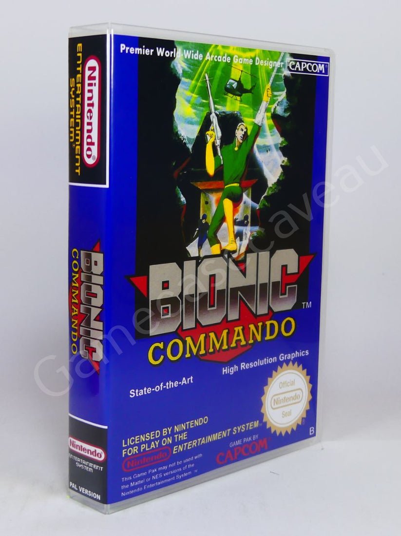 Bionic Commando - NES Replacement Case – GameCaseCaveAU