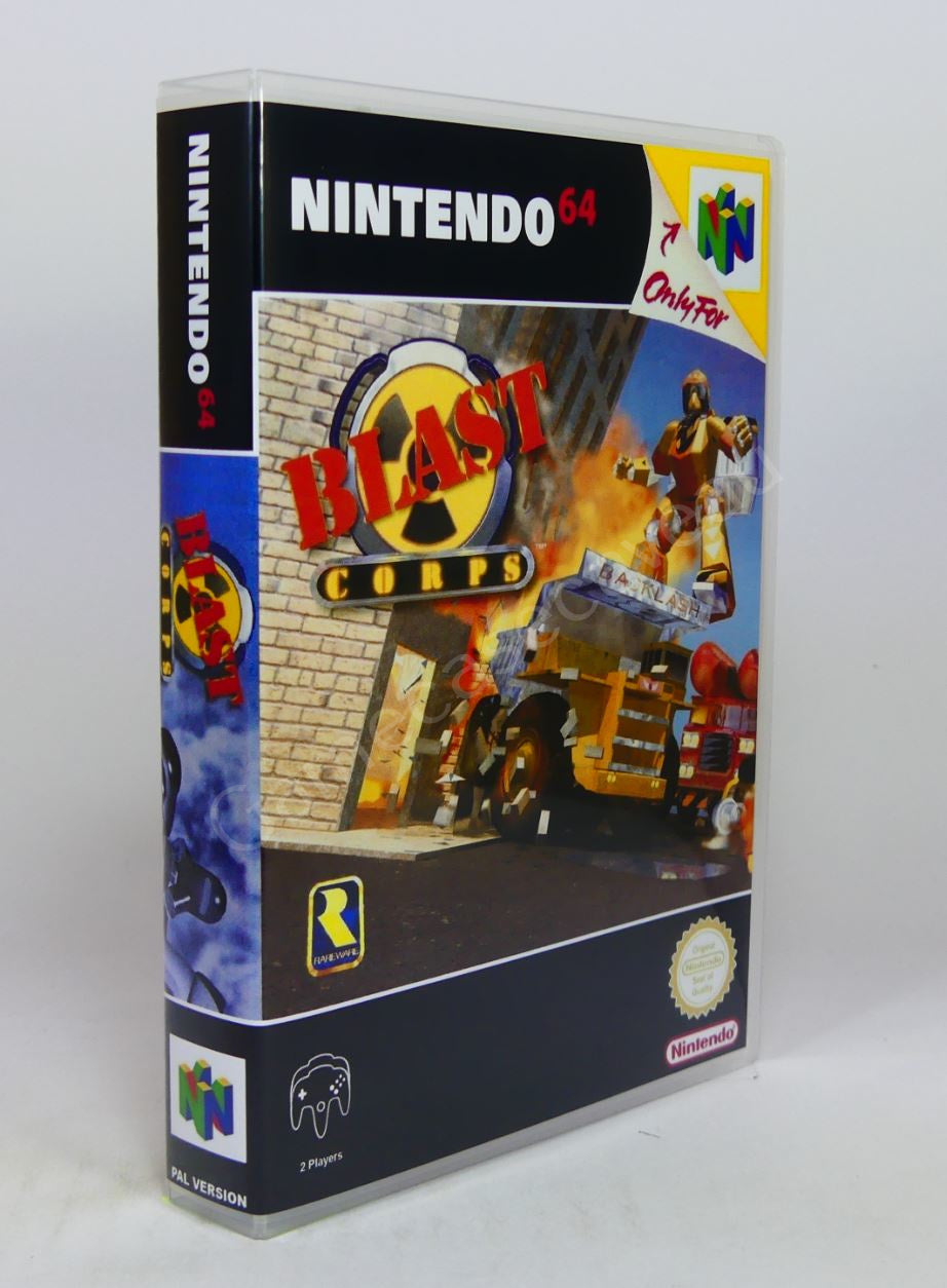 Blast Corps - N64 Replacement Case