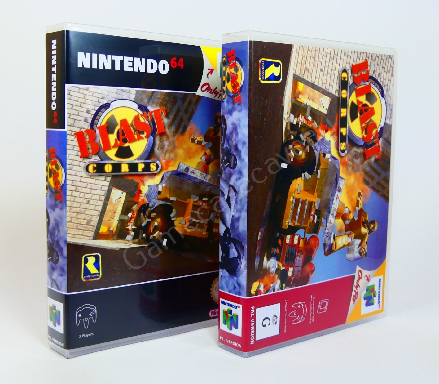 Blast Corps - N64 Replacement Case